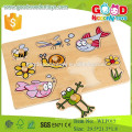 Nouveau puzzle d&#39;insectes de conception éprouvant tôt les jouets éducatifs éducatifs en bois